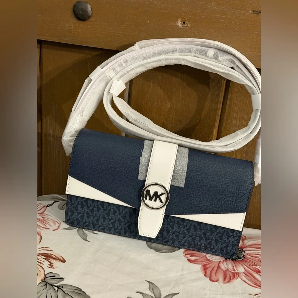 Greenwich Medium Signature Logo Convertible Shoulder Bag‎ originally $328